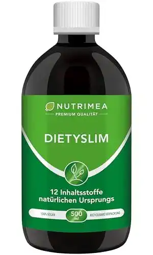 Saftkur DietySlim Detox-Kur 100% Vegan für Entgiftung und Gewichtsreduktion
