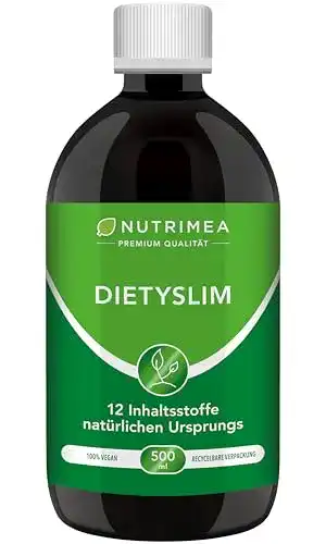 Saftkur DietySlim Detox-Kur 100% Vegan für Entgiftung und Gewichtsreduktion
