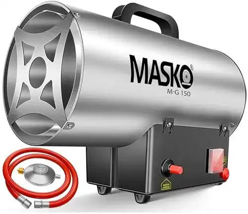 Heizlüfter 15 kW Masko Gasheizgebläse für große Räume