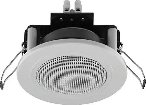 Monacor Lautsprecher SPE-82/WS kleiner Einbau-Lautsprecher in Weiß