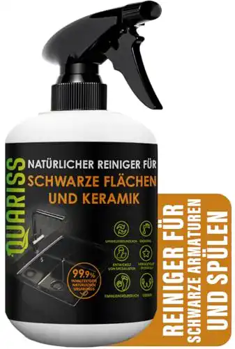 Antikalk-Spray Quariss Naturreiniger für schwarze Armaturen und Keramik
