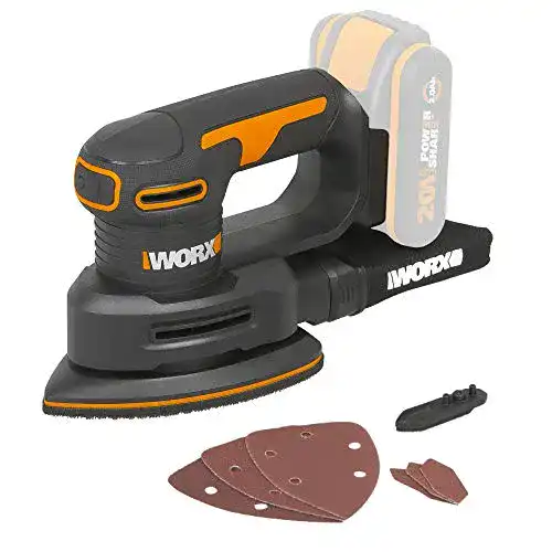 Worx WX822.9 Akku-Dreieckschleifer 20V im Vergleich