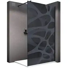 Glas Duschwand Bernstein Duschabtrennung für Walk-In Duschen