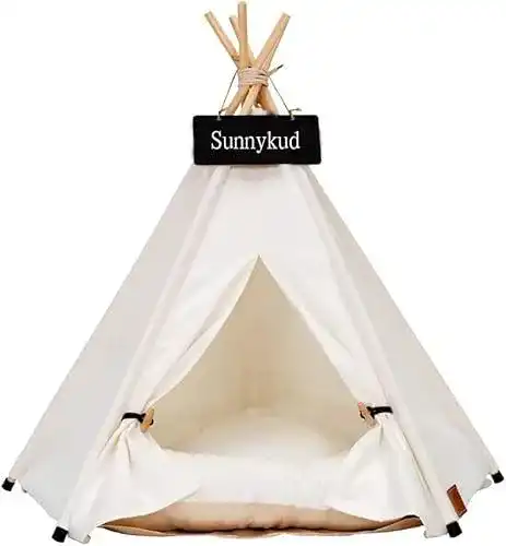 Hundezelt Sunnykud Tipi für Haustiere und Katzen
