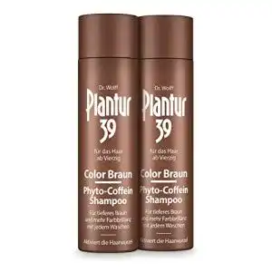 Plantur 39 Shampoo Color Braun Phyto-Coffein 2 x 250 ml
