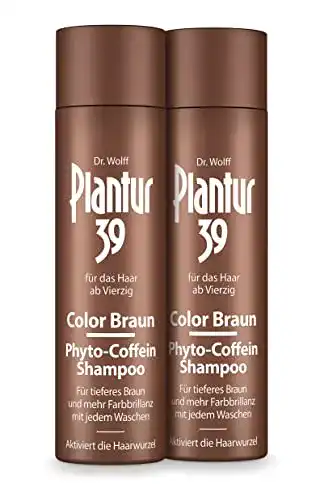 Plantur 39 Shampoo Color Braun Phyto-Coffein 2 x 250 ml