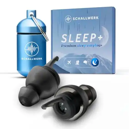 Ohrstöpsel für Schlaf und Gehörschutz Schallwerk Sleep+