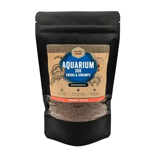 Garnelenfutter Nutramare Aquarium360 für Krebse und Shrimps 750 ml