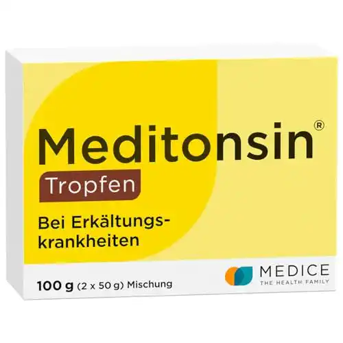 Grippemittel Meditonsin Tropfen 2 x 50 g