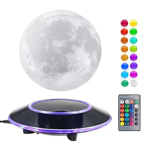 VGAzer Magnetische Schwebende Mond Lampe für eine faszinierende Atmosphäre
