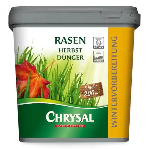 Herbstrasendünger Chrysal 5 kg – Mineralischer Rasenherbstdünger