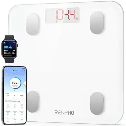 Körperfettwaage mit App RENPHO – Digitale Personenwaage mit Bluetooth