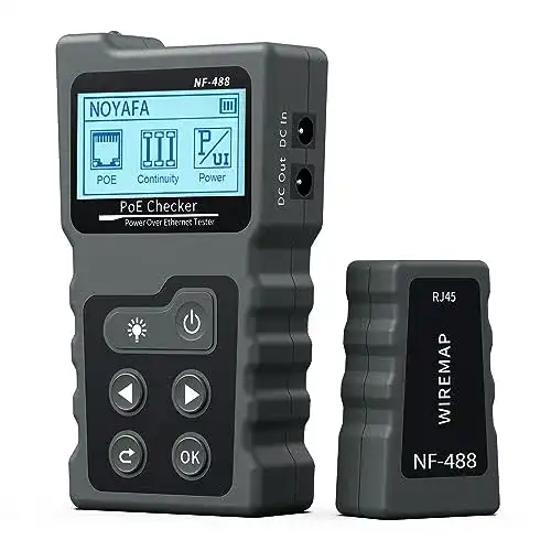 Netzwerktester Noyafa mit LCD-Display und POE-Funktion