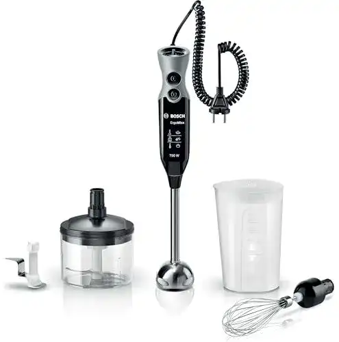Bosch ErgoMixx MSM67170 Stabmixer mit 750 Watt und Zubehör