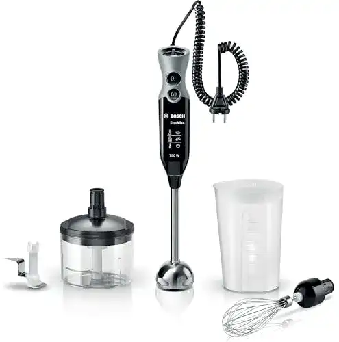 Bosch ErgoMixx MSM67170 Stabmixer mit 750 Watt und Zubehör