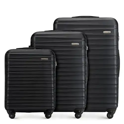 Kofferset Hartschale WITTCHEN – 3er Set für sicheres Reisen