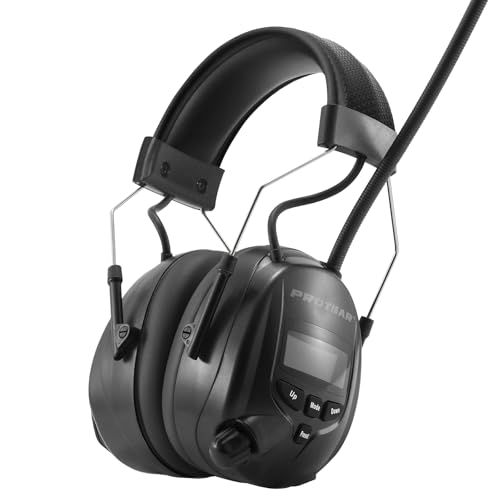 Gehörschutz mit Radio und Bluetooth 5.3 für verschiedene Anwendungen