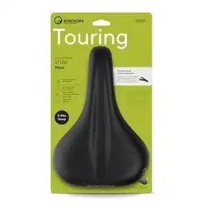 Ergon ST Gel Sattel für Herren S/M in Schwarz