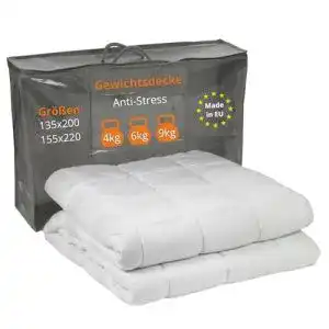Therapiedecke Sleepling 197254 Gewichtsdecke 6 kg für Entspannung