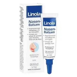 Linola Nasen-Balsam 6 ml zur Pflege trockener und gereizter Nasenhaut