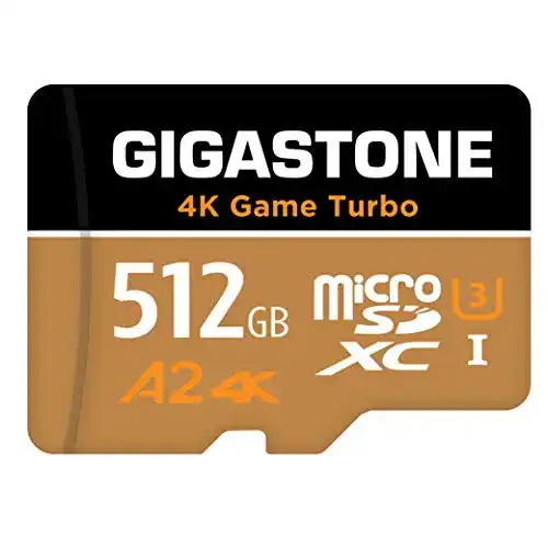 Gigastone 512 GB MicroSDXC Speicherkarte für 4K Gaming