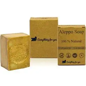 Aleppo-Seife 60% Olivenöl 40% Lorbeeröl ca. 200g Vegan Naturseife