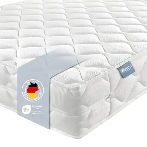 Matratze 180 x 200 XDREAM Active Pure Duo mit orthopädischem Kaltschaum