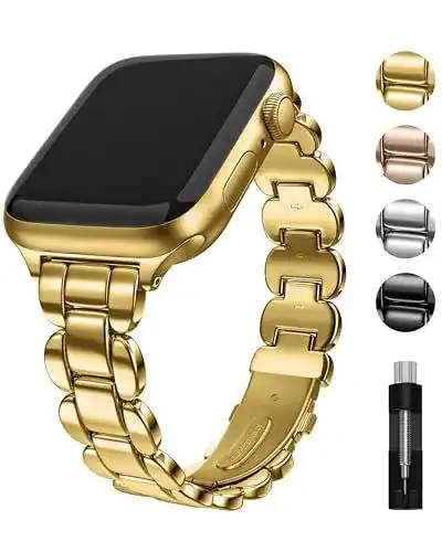 Apple Watch Armband Fullmosa Edelstahl Metallarmband