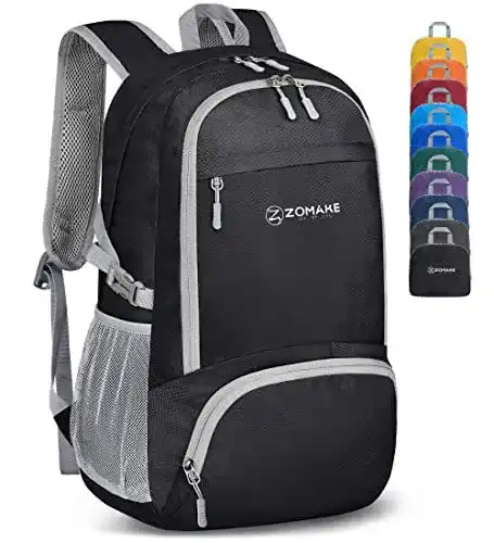 Rucksack 25-30 Liter Zomake – Faltbarer und leichter Outdoor-Rucksack