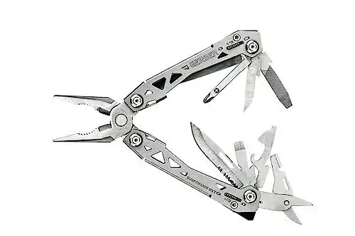Gerber Multitool mit Gürtelclip und 15 Funktionen