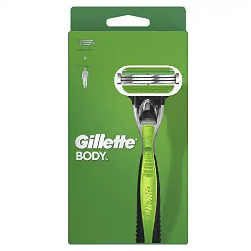 Gillette Body Rasierer für Herren mit 3-fach Klinge
