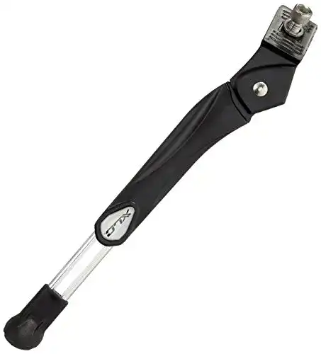 Xlc Seitenständer KS-S01 für Fahrräder, schwarz/silber, 2502600000
