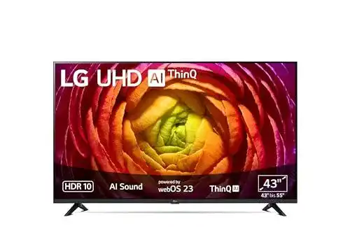 LG Fernseher 43 Zoll 43UR74006LB 109 cm UHD Smart TV
