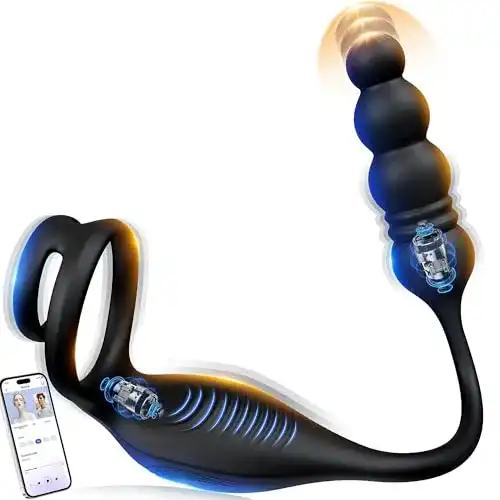 Prostata-Vibrator Tagnaff für Männer mit intensiver Stimulation