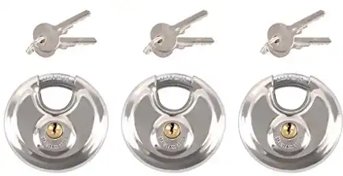 Gleichschließende Vorhängeschlösser Iapyx im 3er Set, Ø 70mm