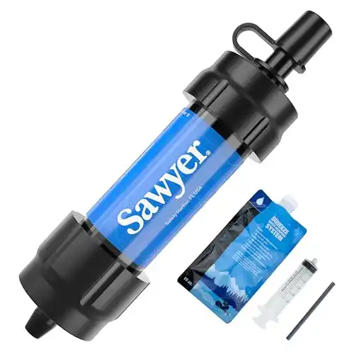 Outdoor Wasserfilter Sawyer Mini PointONE für Camping und Trekking