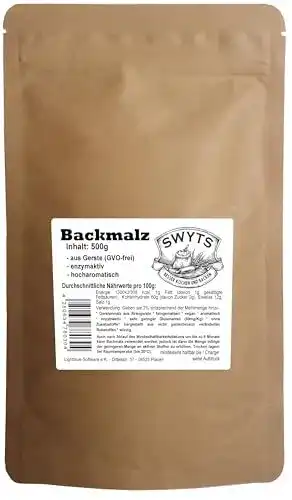 Backmalz 500g aus Gerste, enzymaktiv
