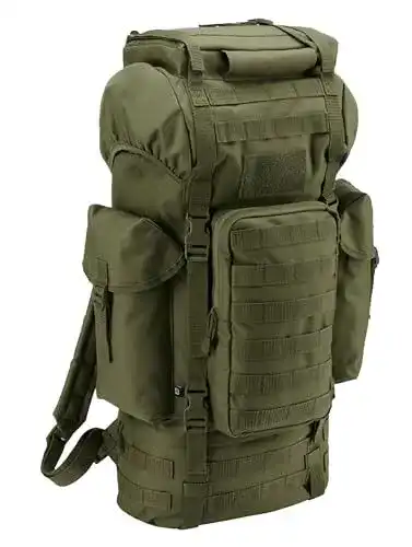 Rucksack 65 Liter Brandit Combat Molle Backpack im Vergleich