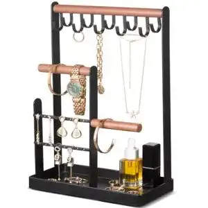 Schmuckständer Procase Schmuckhalter für Ketten, Ohrringe und Armbänder