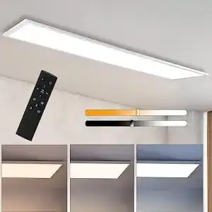 Tageslichtlampe Cbjktx LED Deckenleuchte 120×30 cm dimmbar
