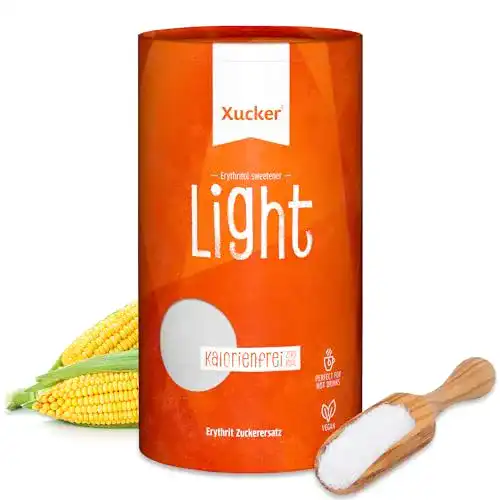 Erythrit Xucker Light 1kg Dose als kalorienfreier Zuckerersatz