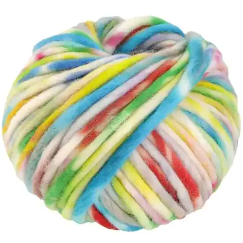 Lana Grossa Confetti Wolle Fingerdickes Merino-Dochtgarn
