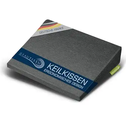 Ergonomisches Keilkissen für Auto und Büro 37×33,5 cm