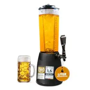 Bierzapfanlage Goods+Gadgets 4,0L Biersäule für Zuhause