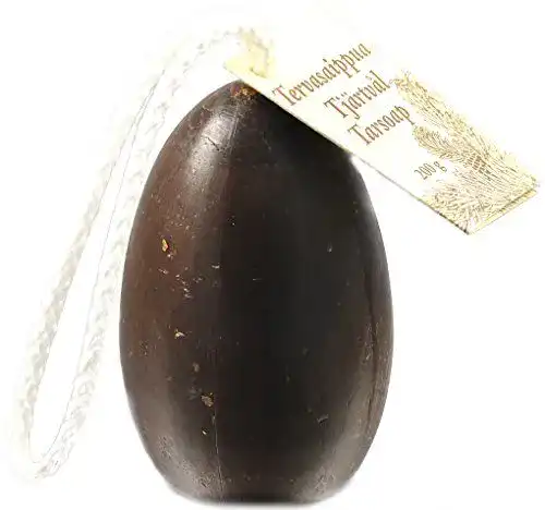 Teerseife von Vaasa Old Soap Company mit Schnur, 200 g