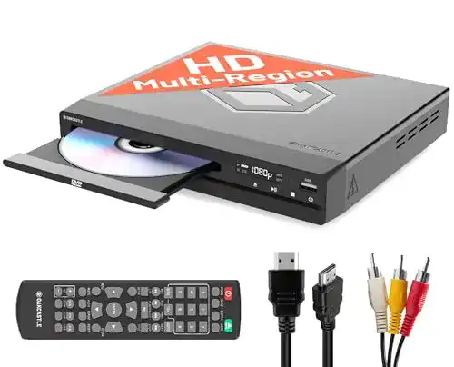 DVD-Player Oakcastle HDMI für Fernseher, kompakt und vielseitig
