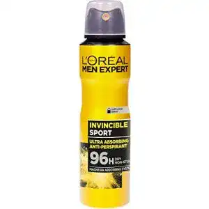 L’Oréal Paris Men Expert Invincible Sport 96H Deo Spray, 150 ml