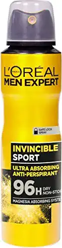L’Oréal Paris Men Expert Invincible Sport 96H Deo Spray, 150 ml