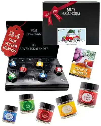 Tee-Adventskalender von Hallingers Genuss Manufaktur