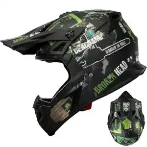 Broken Head Resolution Motorradhelm für MX, Motocross und Quad